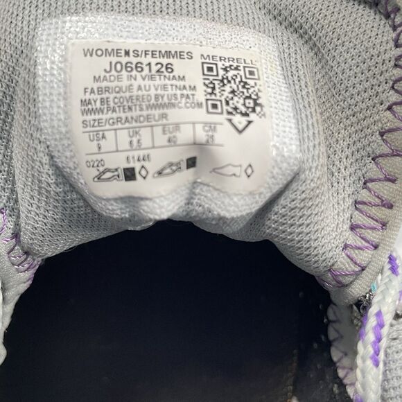 Merrell Antora J066126 Women’s Gray Trail Running Shoes Sneakers Size 9 - Picture 12 of 13